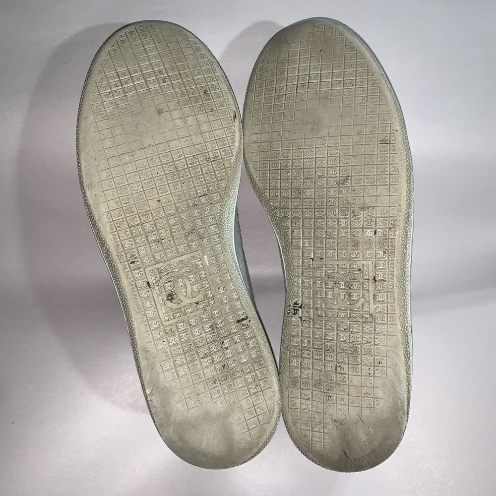 CHANEL size 40 gray suede CHANEL SPORT sneakers - Picture 10 of 12